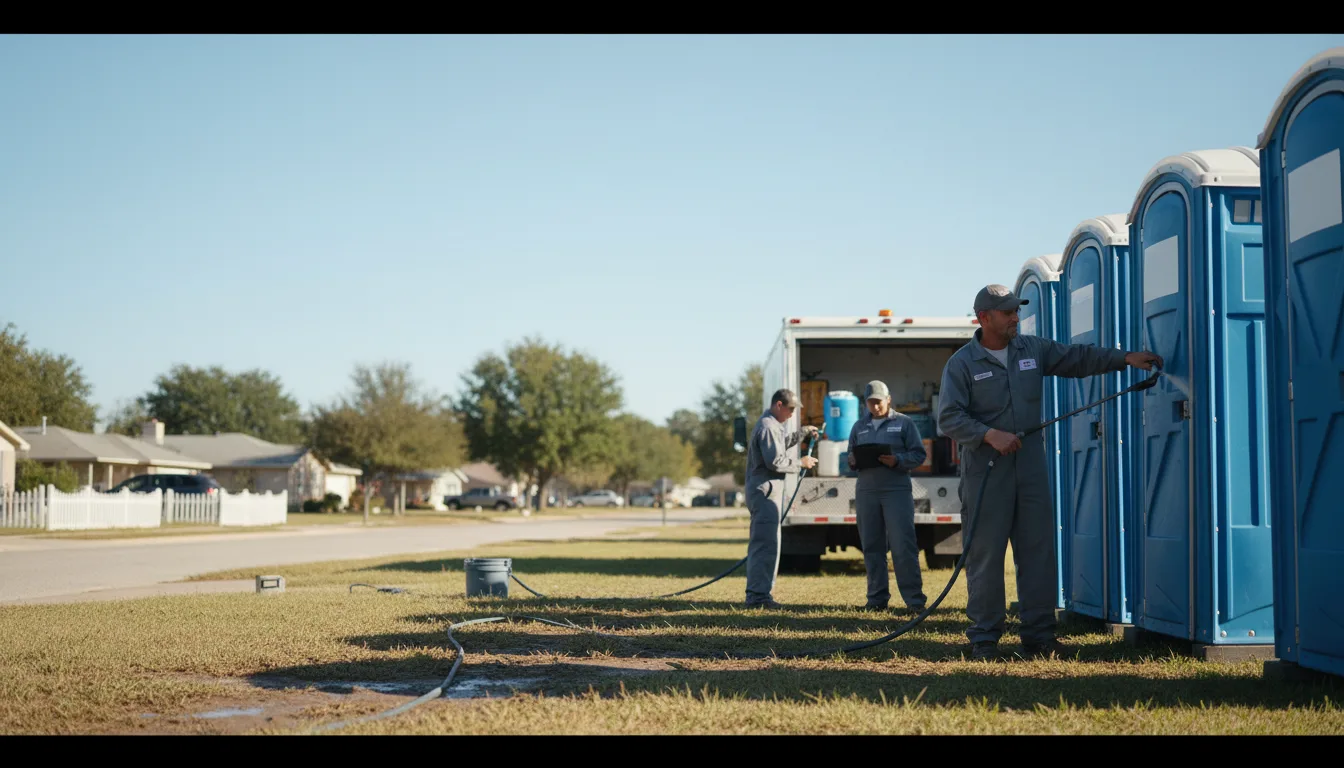 Long-Term Portable Toilet Rental in Canton, TX near me